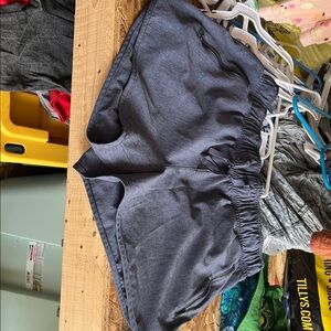 BCG Blue Elastic Waist Shorts